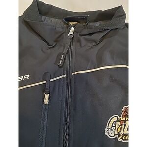 Bauer Team Jacket Oakland Grizzlies AAA Hockey Juniors XL Fleece Lined